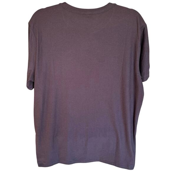 Vuori Strato Tech Tee Shirt Crewneck Short Sleeve In Oxblood Red Size XL - Picture 7 of 11